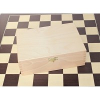 Boite de rangement pour pièces d'échecs (22 cm)