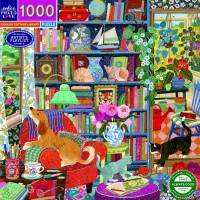 Puzzle 1000 pièces - English Cottage Library
