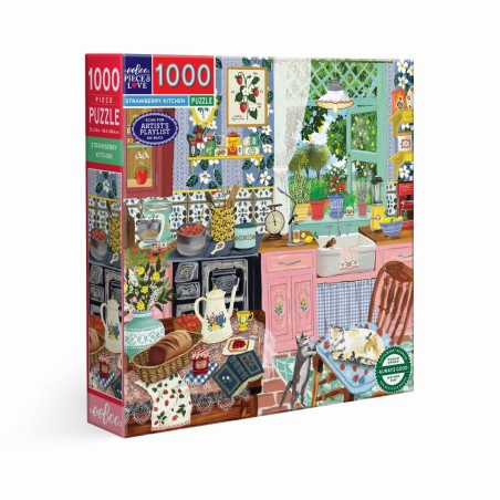 Puzzle 1000 pièces - Strawberry Kitchen