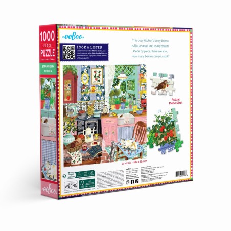 Puzzle 1000 pièces - Strawberry Kitchen