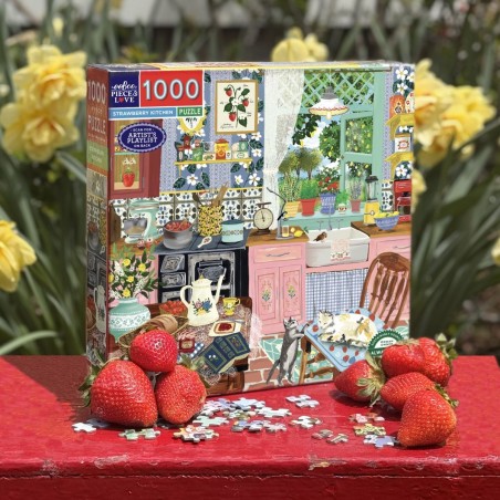 Puzzle 1000 pièces - Strawberry Kitchen