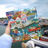 Puzzle 1000 pièces - New England Wharf