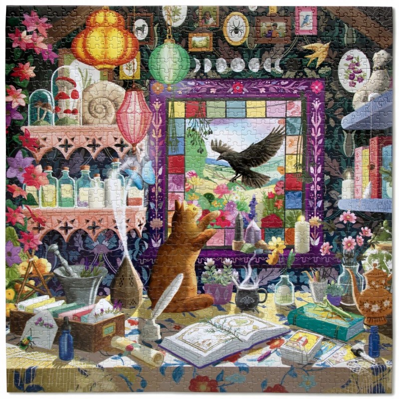Puzzle 1000 pièces - Sorcerer's Workshop