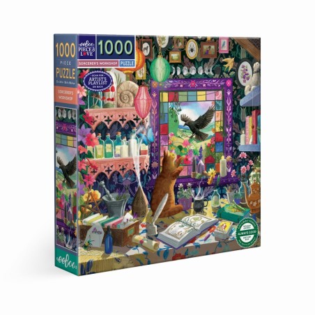 Puzzle 1000 pièces - Sorcerer's Workshop