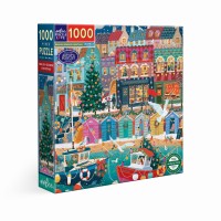 Puzzle 1000 pièces - English Seaside Christmas