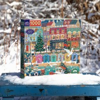 Puzzle 1000 pièces - English Seaside Christmas