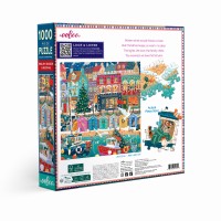 Puzzle 1000 pièces - English Seaside Christmas
