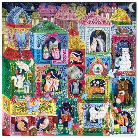 Puzzle 1000 pièces - Christmas Cats