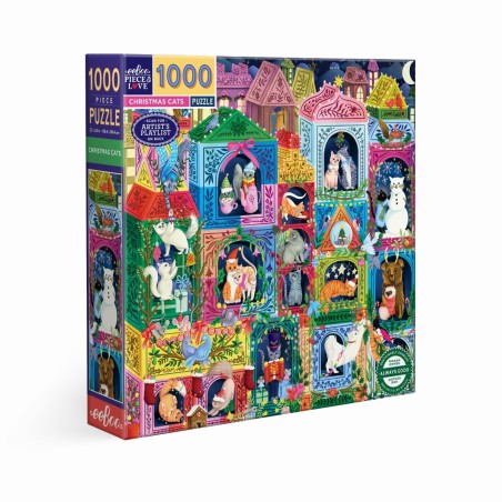 Puzzle 1000 pièces - Christmas Cats