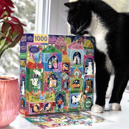 Puzzle 1000 pièces - Christmas Cats