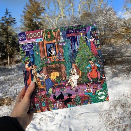 Puzzle 1000 pièces - Christmas in Brooklyn