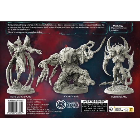 Nemesis Retaliation - Extension Nouveaux Modèles Rois & Reines