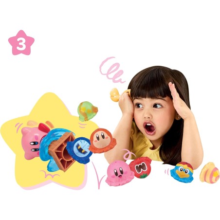 Kirby Ice Cream Stacking Tower