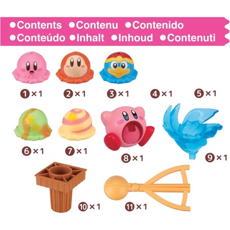 Kirby Ice Cream Stacking Tower