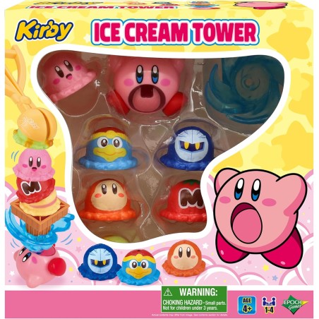 Kirby Ice Cream Stacking Tower