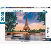 Puzzle 2000 pièces - Paris au Fil de l'Eau