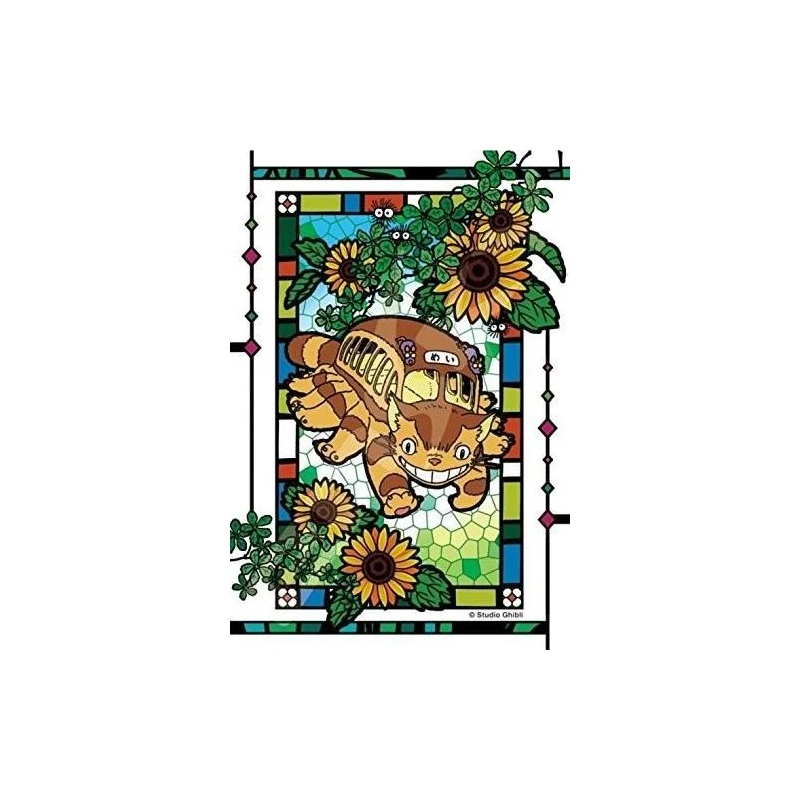Puzzle 126 pièces Totoro Catbus