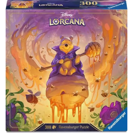 Puzzle 300 pièces - Disney Lorcana Winnie l'Ourson Magicien Mellifique