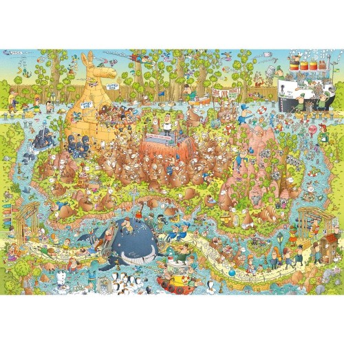 Puzzle 1000 pièces -...