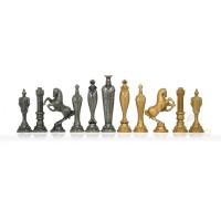 Pièces Echecs Métal Renaissance Taille 6