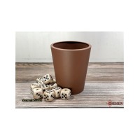 Gobelet à Dés Marron