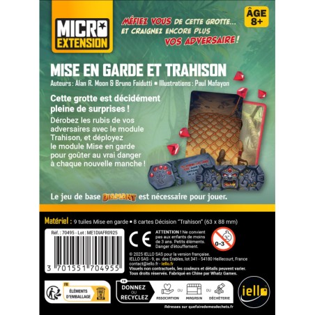 Diamant Ext. Mise en Garde et Trahison