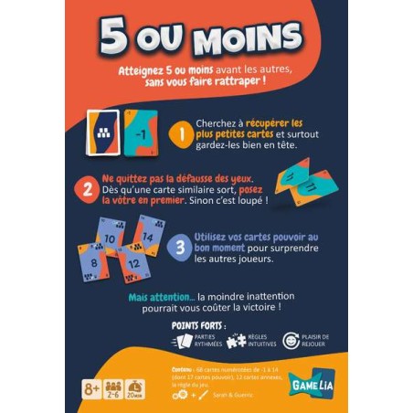 5 ou moins