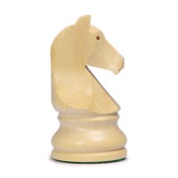 Pièces d'échecs Chavet plombées-feutrées n°5