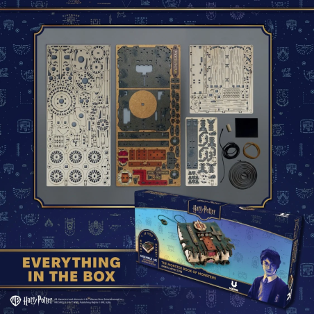 Puzzle 3D en Bois - Harry Potter The Monster Book Of Monsters