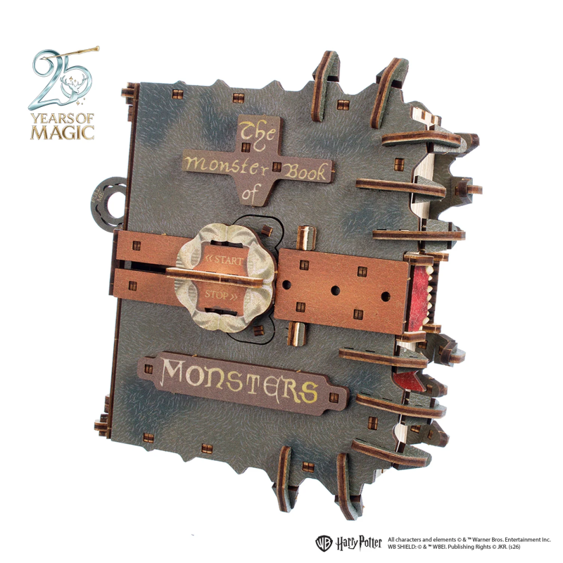 Puzzle 3D en Bois - Harry Potter The Monster Book Of Monsters