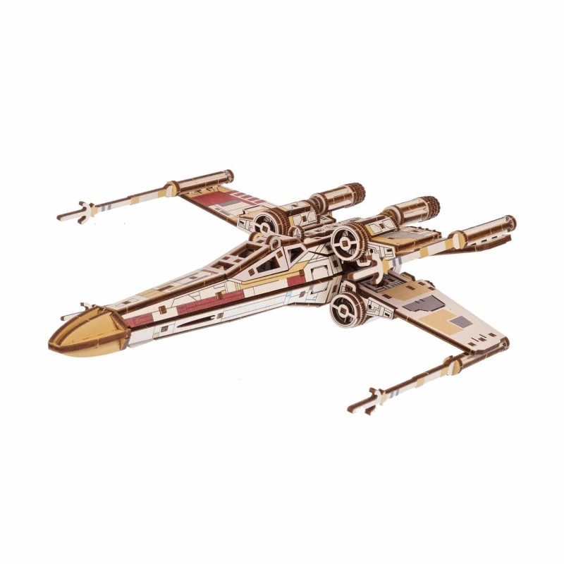 Puzzle 3D Bois Star Wars Luke Skywalker's X Wing Starfighter