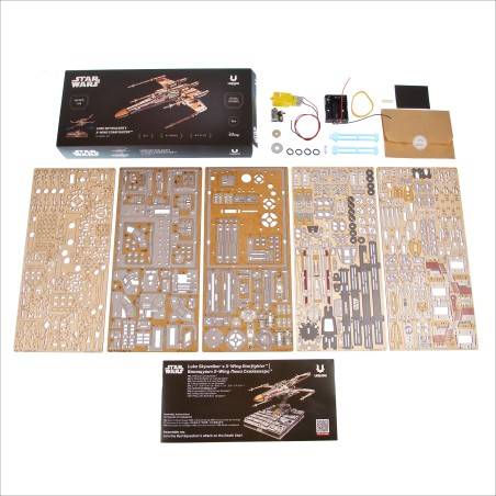 Puzzle 3D Bois Star Wars Luke Skywalker's X Wing Starfighter
