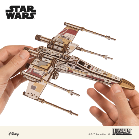 Puzzle 3D Bois Star Wars Luke Skywalker's X Wing Starfighter