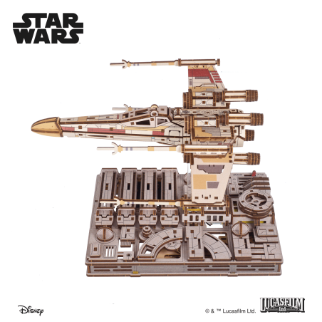 Puzzle 3D Bois Star Wars Luke Skywalker's X Wing Starfighter