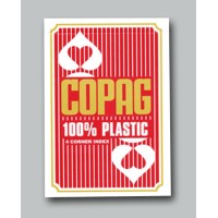 Cartes Copag 4 index Jumbo - Rouge