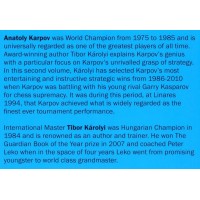 KAROLYI - Karpov's Strategic Wins vol. 2 (1986-2010) - Hard Cover