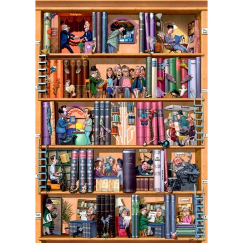 Puzzle 1500 pièces - Books...